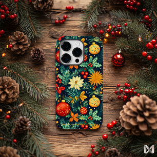 Künstlerisches Weihnachtsklassiker-Christbaumschmu Case-Mate iPhone 14 Pro Hülle