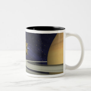 Künstlerkonzept von Cassini Zweifarbige Tasse