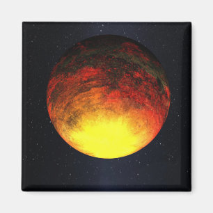 Künstlerkonzept von Kepler-10b Magnet