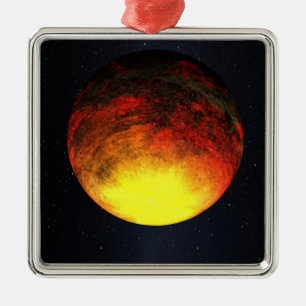 Künstlerkonzept von Kepler-10b Ornament Aus Metall