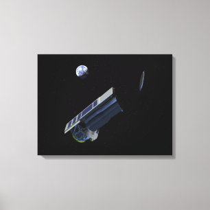 Künstlerkonzeption von Spitzer Leinwanddruck