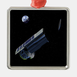 Künstlerkonzeption von Spitzer Silbernes Ornament