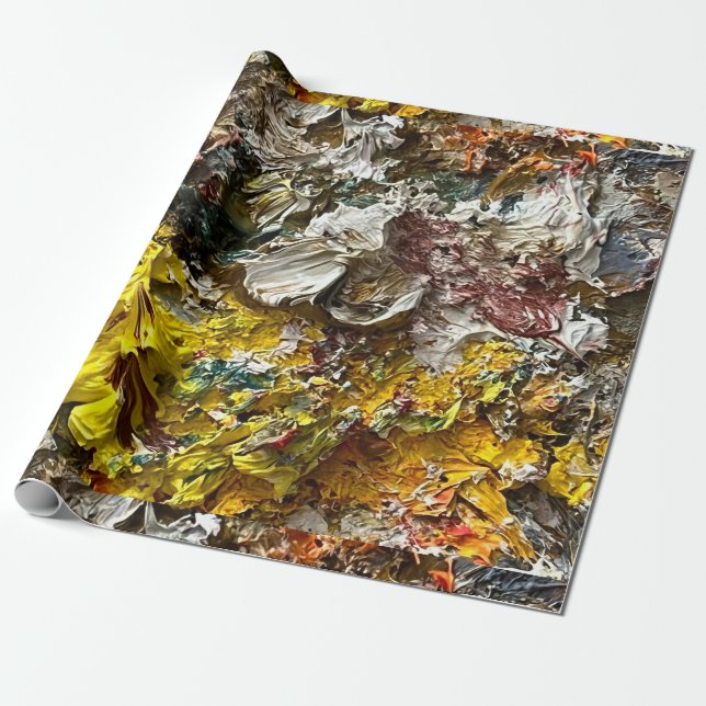 Künstlerpalette #1 geschenkpapier (Ungerollt)