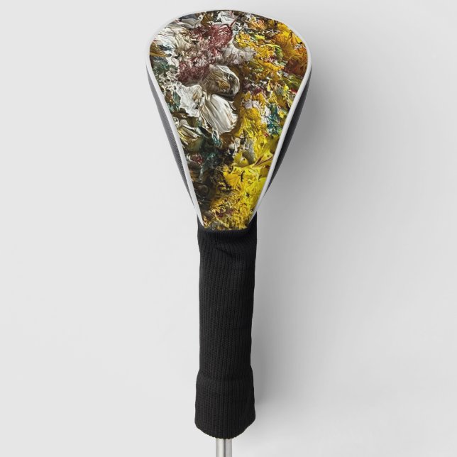 Künstlerpalette #1 golf headcover (Vorderseite)