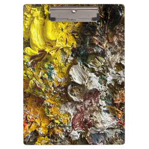Künstlerpalette #1 klemmbrett