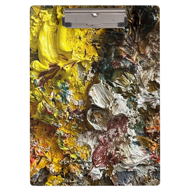 Künstlerpalette #1 klemmbrett (Vorderseite)