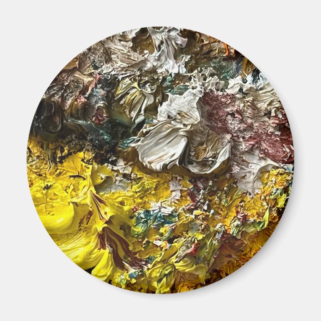 Künstlerpalette #1 magnet (Vorne)