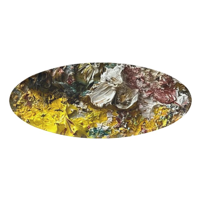 Künstlerpalette #1 namenschild (Vorderseite)