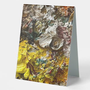 Künstlerpalette #1 tischaufsteller