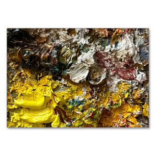 Künstlerpalette #1 tischnummer