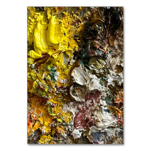 Künstlerpalette #1 tischnummer