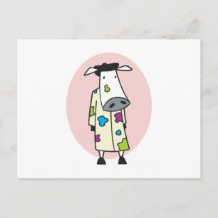 Künstlerpuppe Postkarte