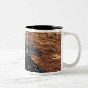 Künstlerwiedergabe von Mars-Vagabunden 2 Zweifarbige Tasse