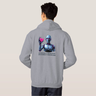 Künstlich Intelligent Emotional Nicht Verfügbar Hoodie