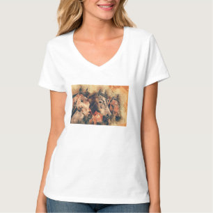 Künstliche Aquarellmalerei T-Shirt