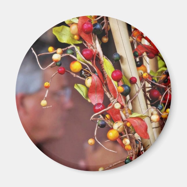 Künstliche Beeren Magnet (Vorne)