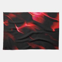 Künstliche Dünen in roter Schattierung