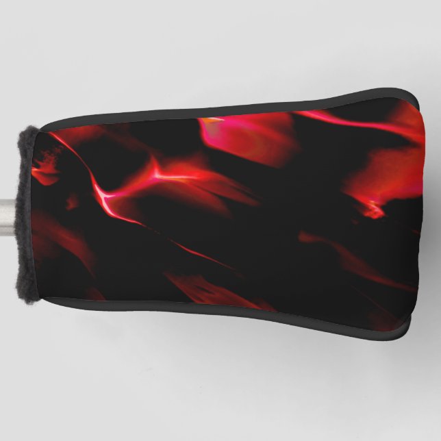 Künstliche Dünen in roter Schattierung Golf Headcover (Vorderseite)