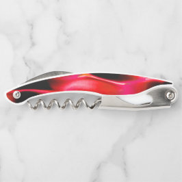 Künstliche Dünen in roter Schattierung Kellnermesser