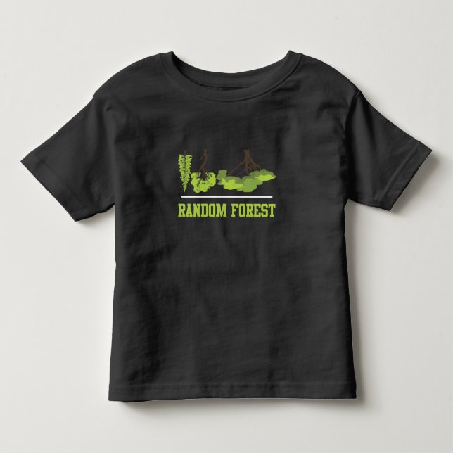 Künstliche Forstbaummaschine Kleinkind T-shirt (Vorderseite)