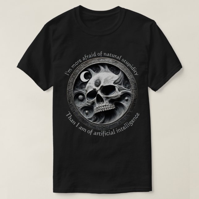 Künstliche Intelligenz 02 T-Shirt (Design vorne)