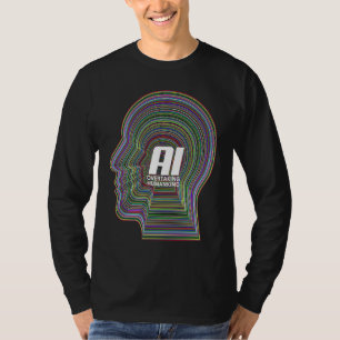 Künstliche Intelligenz AI-Technologie überholt die T-Shirt