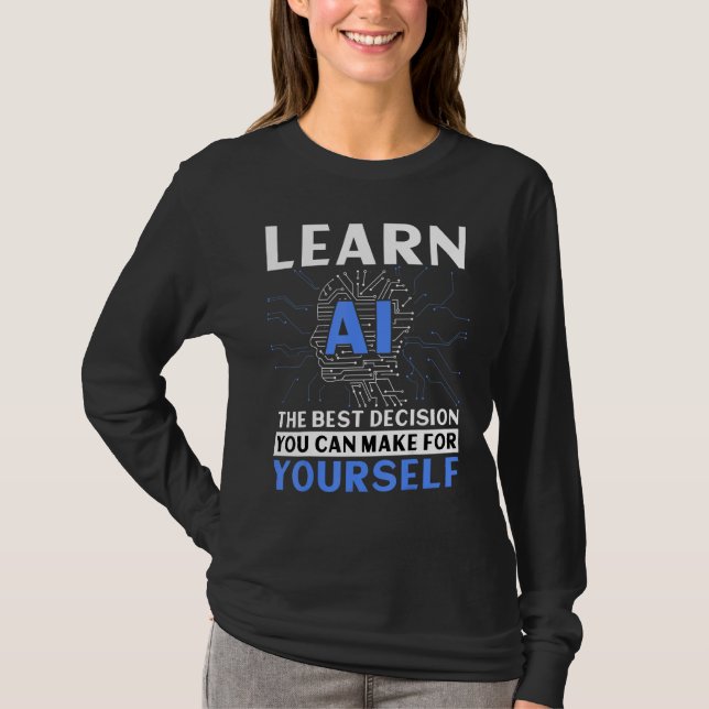Künstliche Intelligenz Algorithmus Programmierer A T-Shirt (Vorderseite)
