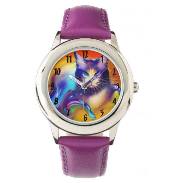 Künstliche Intelligenz Armbanduhr (Vorderseite)