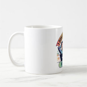 Künstliche Intelligenz funktioniert klüger Kaffeetasse