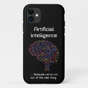 Künstliche Intelligenz gegen wirkliche Dinge Case-Mate iPhone Hülle