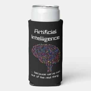 Künstliche Intelligenz gegen wirkliche Dinge Selters Dosenkühler