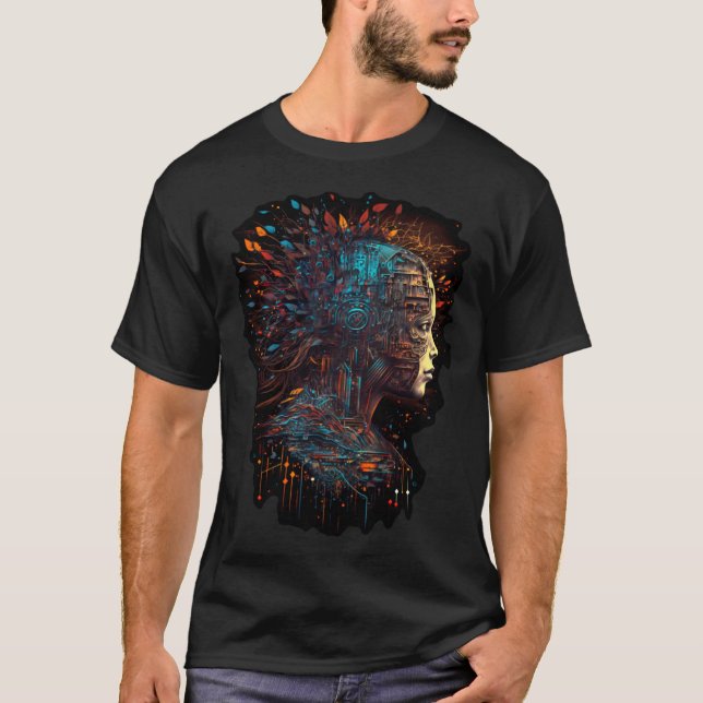 Künstliche Intelligenz Informatik IT Prof. T-Shirt (Vorderseite)