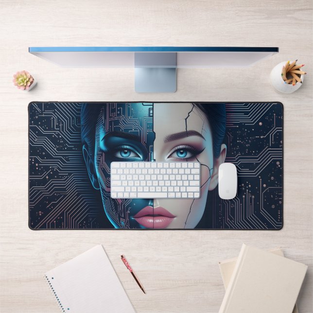 Künstliche Intelligenz Schreibtischunterlage (Büro 1)