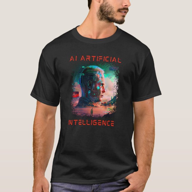 Künstliche Intelligenz T-Shirt (Vorderseite)