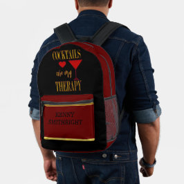 Künstliche Intelligenz Tier bunt Katze Bedruckter Rucksack