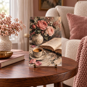 Künstlicher Blumen-Tisch-Druck Poster