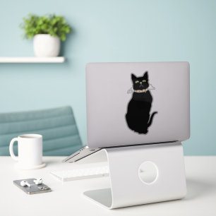 Künstlicher Charme für Katzen Liebhaber - Mystisch Aufkleber