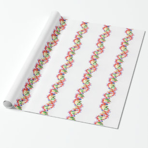 Künstliches DNS-Modell Geschenkpapier