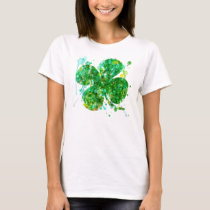 Künstliches Kleeblatt für Frauen T-Shirt