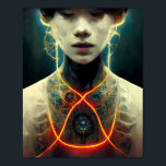 Künstliches Leben 5 Science Fiction Art Poster<br><div class="desc">Fantasy Art Produkte von The Lunarium.</div>