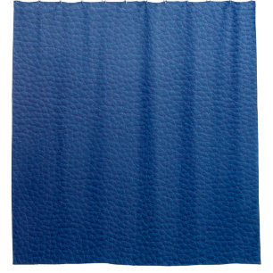 Künstliches, weiches, blaues Leder. Ledertextur au Duschvorhang