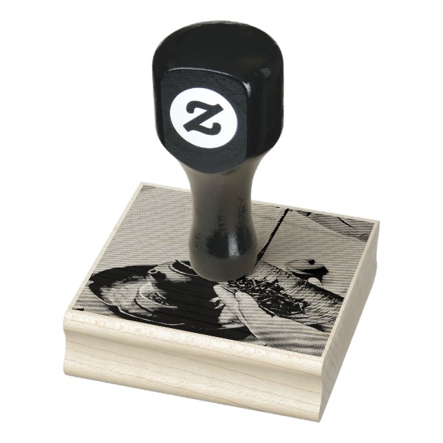 Kunstliebhaber Gummistempel (Stempel)