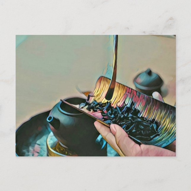 Kunstliebhaber Postkarte (Vorderseite)