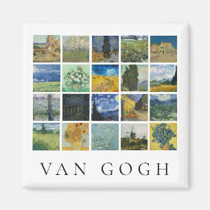 Kunstmalerei Collage Vincent Van Gogh Magnet