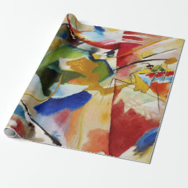 Kunstmalerei Design Muster Wrapping Papier Geschenkpapier