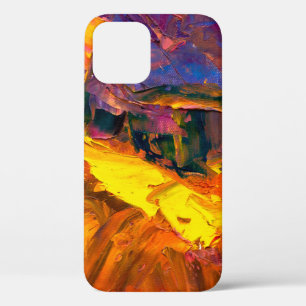 Kunstmalerei mit Palettenmessermalerei,Leinwand,ab Case-Mate iPhone Hülle