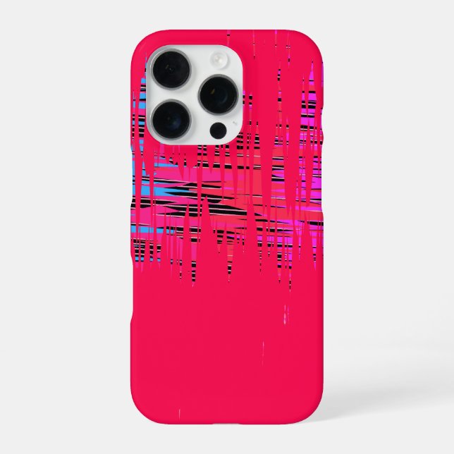 Kunstmuster-Design iPhone 16 Pro Hülle (Rückseite)
