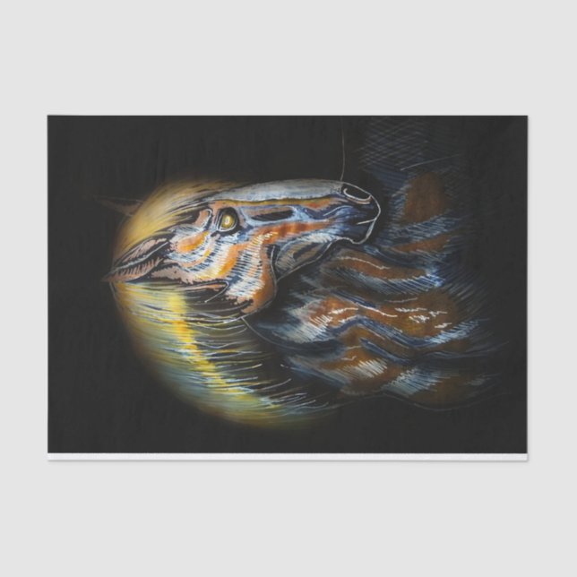Kunstpferd II Seidenpapier (Vorderseite)
