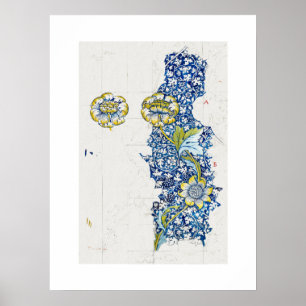 KUNSTPLAKAT : WILLIAM MORRIS : KENNET : 1883 POSTER