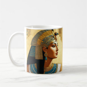 Kunstportrait von Cleopatra Kaffeetasse